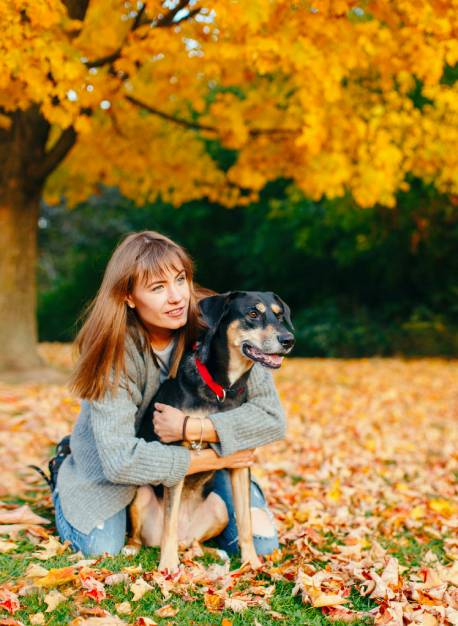 Lady With Pet